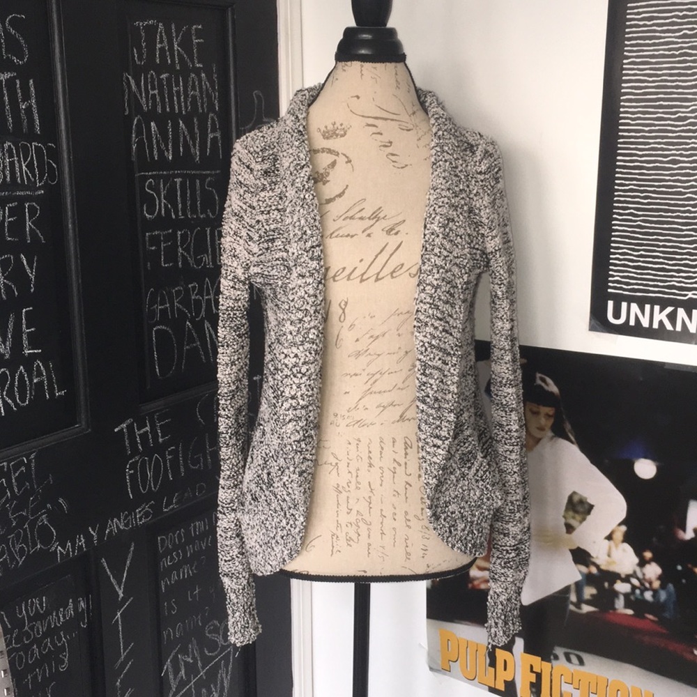 Marbled cardigan